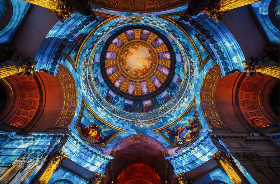 Paris: Aura Invalides Immersive Experience Entry Ticket - Napoleon’s tomb under the 90-meter dome