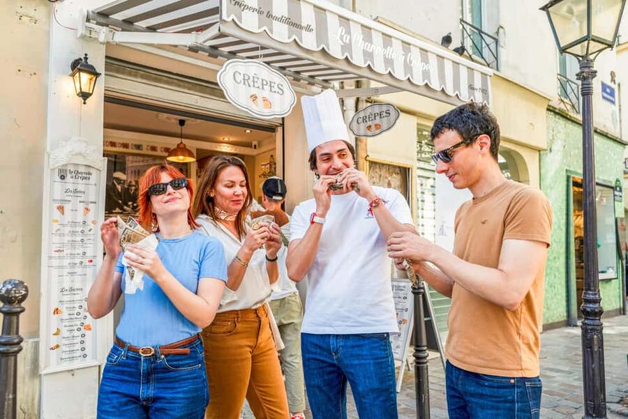 Paris: Authentic Food & Wine Tasting Tour in Le Marais - A freshly made crêpe brings the tour to a sweet finish