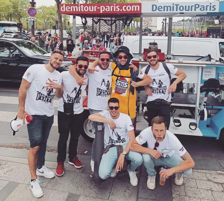 Paris: Beer Bike Bar With Drinks Included - Practical advice before you reserve