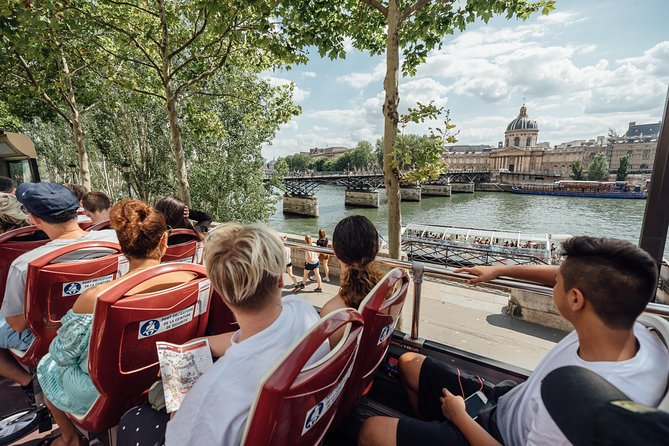 Paris Big Bus Hop-On Hop-Off Tour with Optional River Cruise - Adding the Seine cruise or Arc de Triomphe