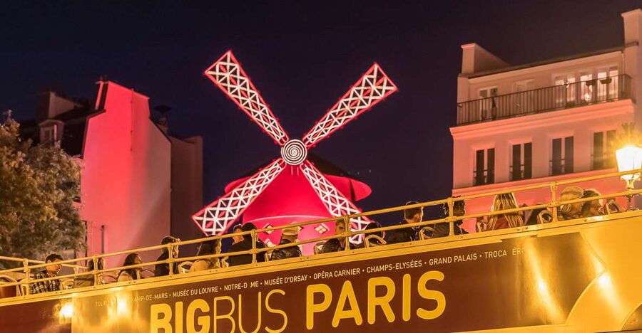 Paris: Big Bus Panoramic Night Tour by Open-Top Bus - Boarding at 156 Avenue des Champs-Élysées