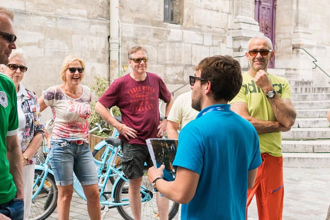 Paris Bike Tour Hidden Secrets in the Latin Quarter & Le Marais neighborhoods - Riding into the Arenes de Lutece