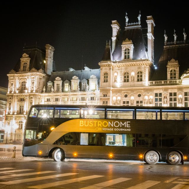 Paris: Bustronome Gourmet Dinner Tour - The glass roof changes the way you see Paris