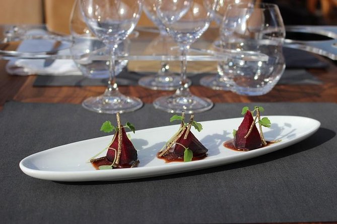 Paris Bustronome Gourmet Sightseeing Lunch on a Panoramic Bus - What arrives on the four-course menu