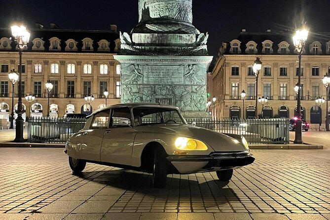 Paris by Night Tour in a Vintage Open-Top French Car Citroën DS - Why the Citroën DS changes the whole ride