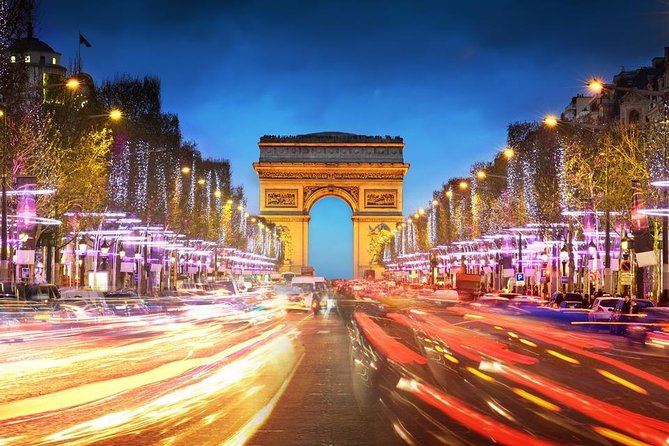Paris By Night - Vision Tour - Private Trip - Champs-Elysees and the Arc de Triomphe