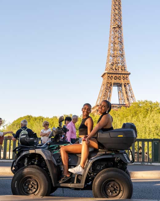 Paris: City Highlights Guided Quad Tour - Heading toward the Eiffel Tower