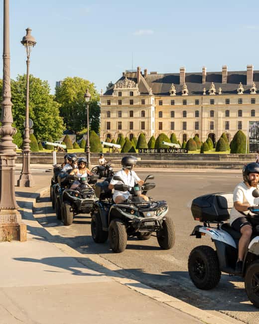 Paris: City Highlights Guided Quad Tour - Starting point and the importance of arriving early