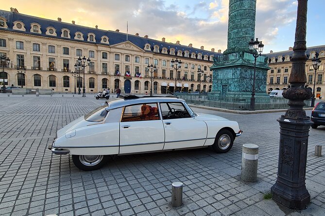 Paris City Tour 2h00 Citroën DS Vintage with Open Roof - Choosing the best time of day