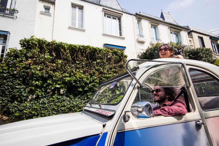 Paris: Classic Sites Tour by Vintage Citroen 2CV - The École Militaire and Les Invalides