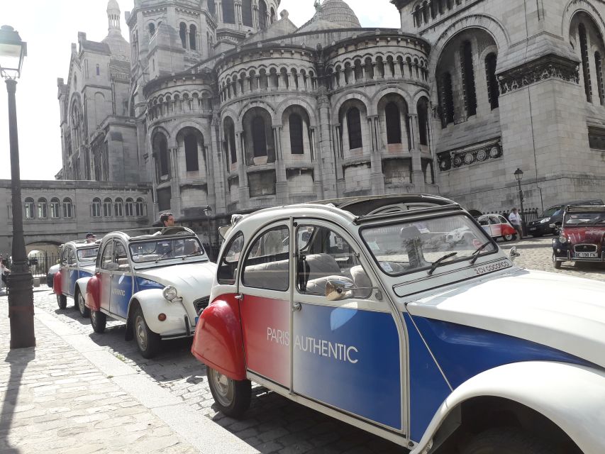 Paris: Classic Sites Tour by Vintage Citroen 2CV - Opéra Garnier and the Louvre Pyramid