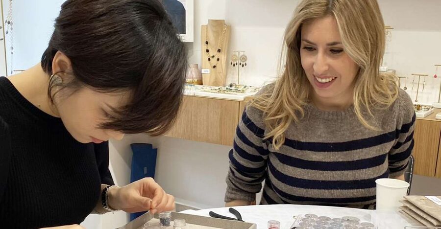 Paris: Create Your Own DIY Jewelry Souvenir Workshop - The guides: patient help without taking away your design