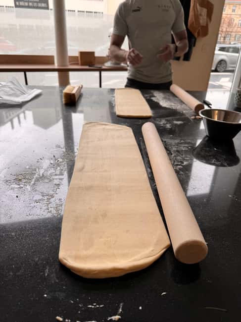 Paris: Croissant Baking Class with a Chef - Shaping crescents and pain au chocolat