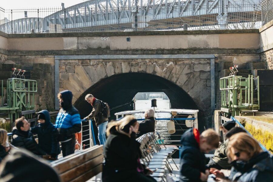 Paris: Cruise on the Saint-Martin Canal and the Seine River - Canal Saint-Martin and the nine locks