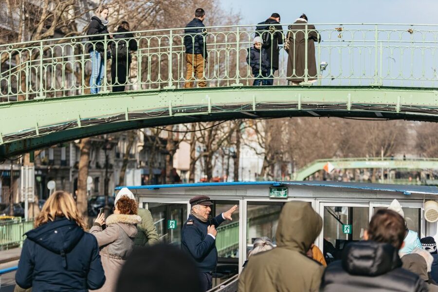 Paris: Cruise on the Saint-Martin Canal and the Seine River - Guide commentary, seating, and onboard comfort