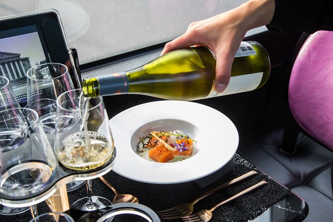 Paris Dinner Bus Toque with Wine Tastings from Champs-Elysees - What the five-course meal adds