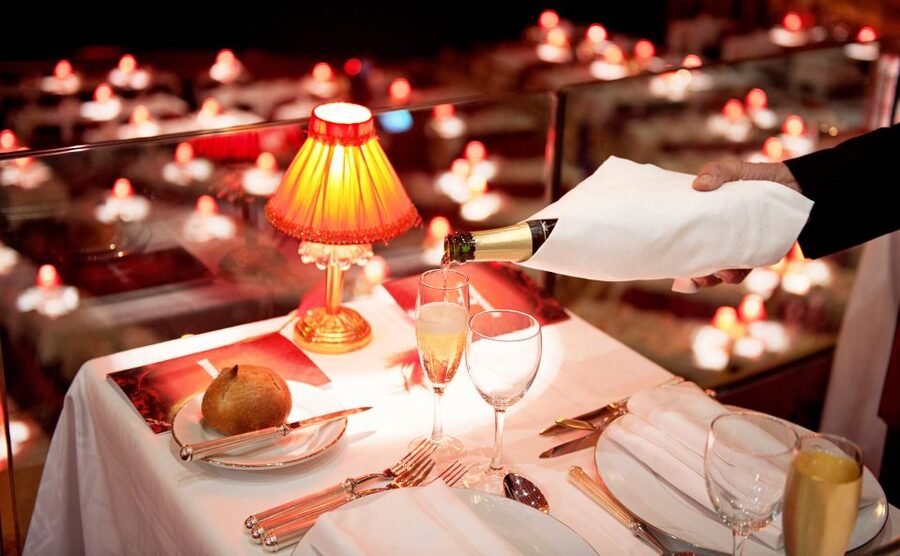 Paris: Dinner Show at the Moulin Rouge - Dinner before the curtain