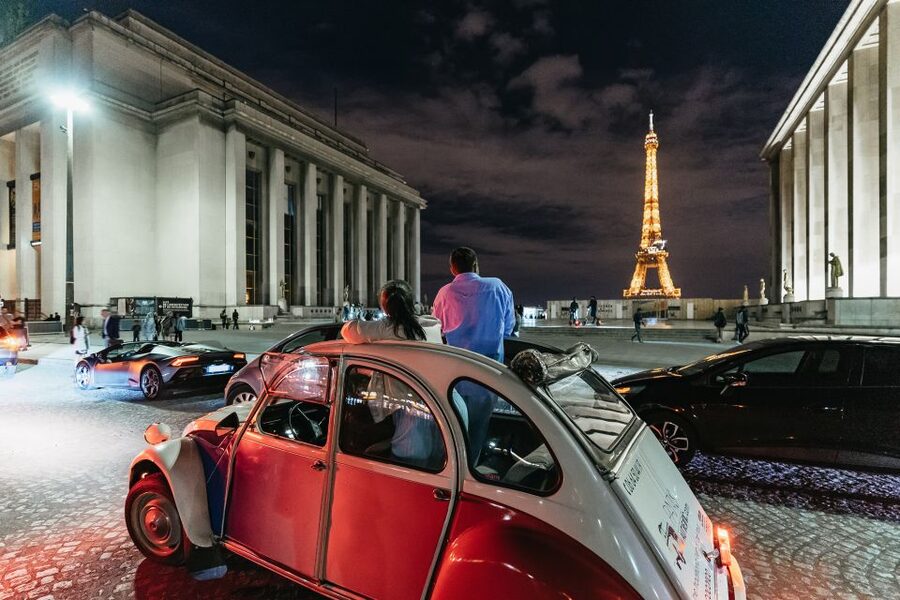 Paris: Discover Paris by Night in a Vintage Car with a Local - Montmartre, Sacre Coeur, and quieter streets
