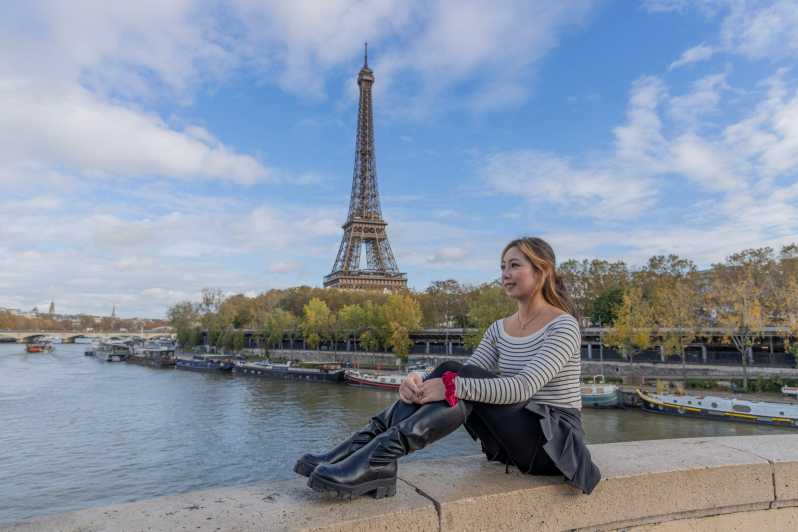 Paris: Eiffel Area Private Photoshoot - More than 200 lightly edited photos
