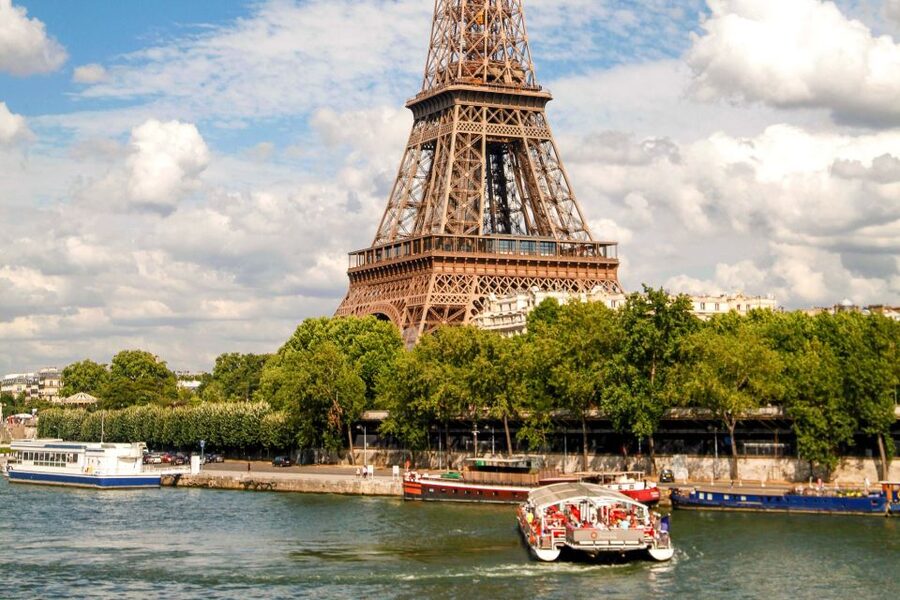 Paris: Eiffel Tower Access by Elevator & Seine River Cruise - What you see from the first and second floors