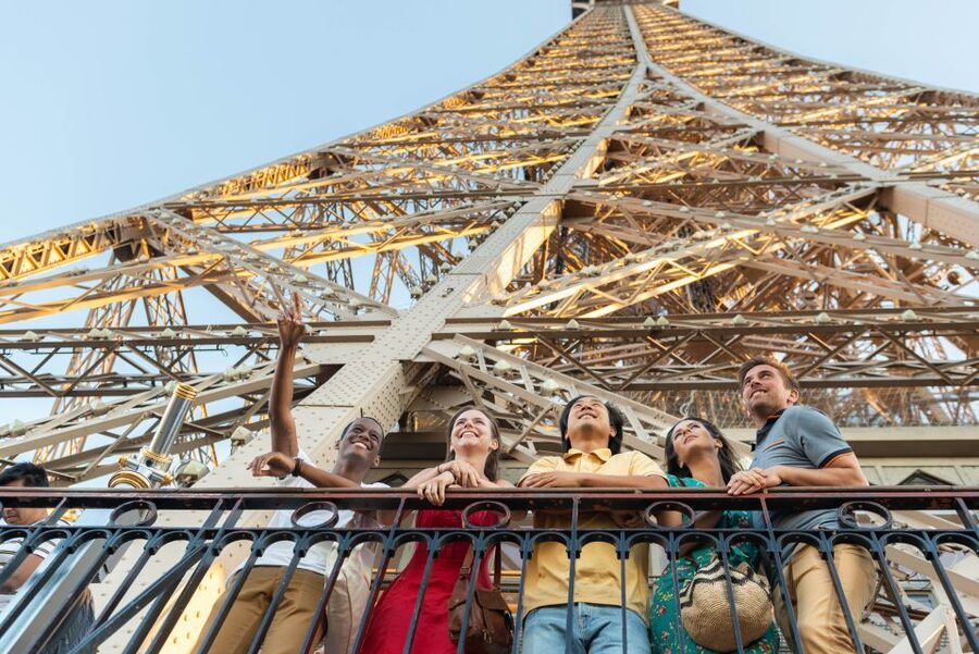 Paris: Eiffel Tower Access w/ Audioguide and Optional Cruise - The first and second floors: the best balance of views and time