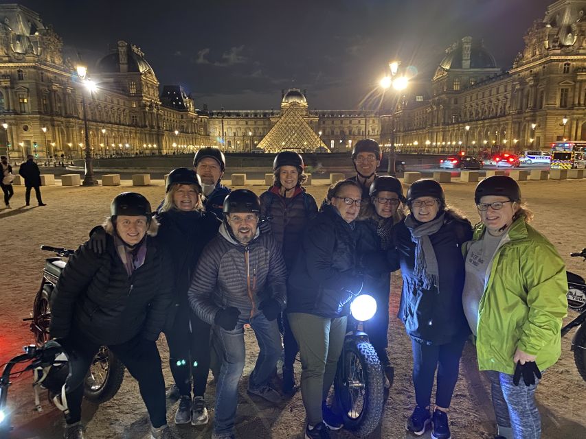 Paris: Eiffel Tower and Notre Dame Night Tour by E-Bike - The Eiffel Tower view from Trocadero