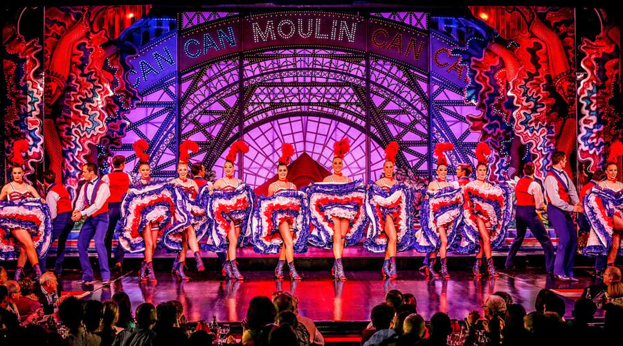 Paris: Eiffel Tower Dinner Cruise with a Moulin Rouge Show - The Moulin Rouge Féerie show