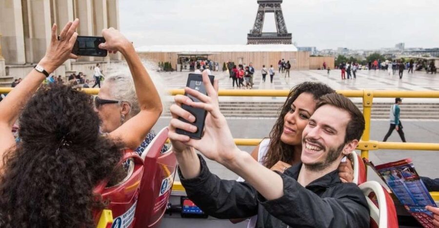 Paris: Eiffel Tower, Hop-On Hop-Off Bus, Seine River Cruise - The open-top bus gives you the Paris overview