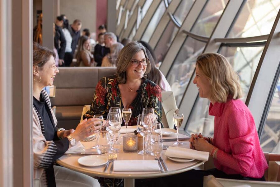 Paris: Eiffel Tower's Madame Brasserie 3-course lunch 12:00 - Why lunch inside the Eiffel Tower feels different