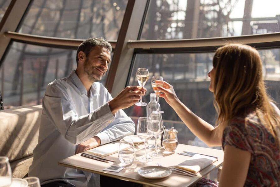 Paris: Eiffel Tower's Madame Brasserie 3-course lunch 12:00 - Arriving at the South entrance