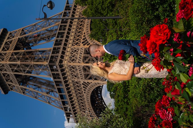 Paris Eiffel Tower Wedding Vows Renewal Ceremony with Photo Shoot - Trocadero Gardens and the vow renewal