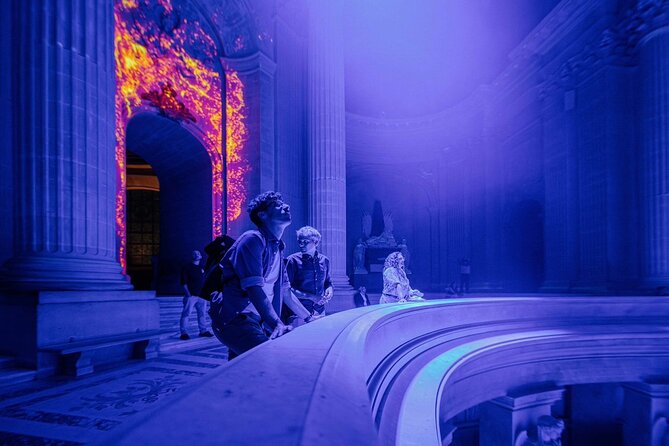 Paris Entrance Ticket to the Aura Invalides Immersive Show - The Place Vauban entrance and security line