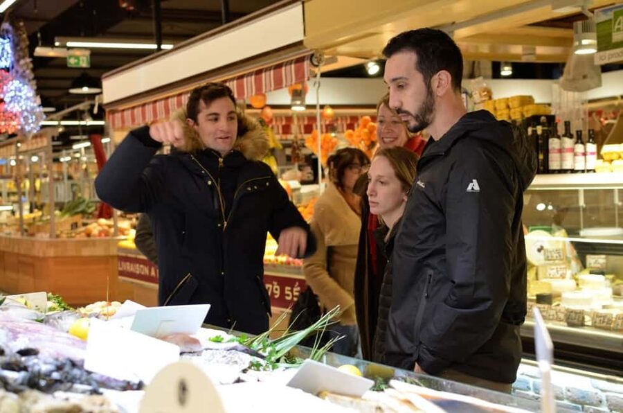 Paris: Evening Cooking Class with Optional Market Visit - Planning and preparing the four-course menu