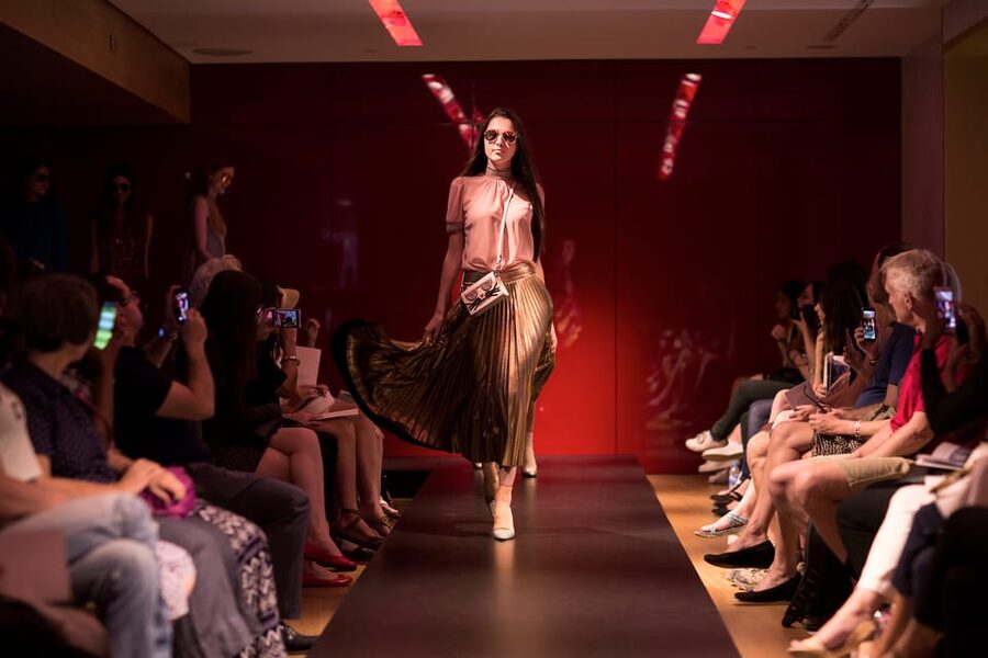 Paris: Fashion Show at Galeries Lafayette Haussmann - Why the models and clothing make the ticket worthwhile
