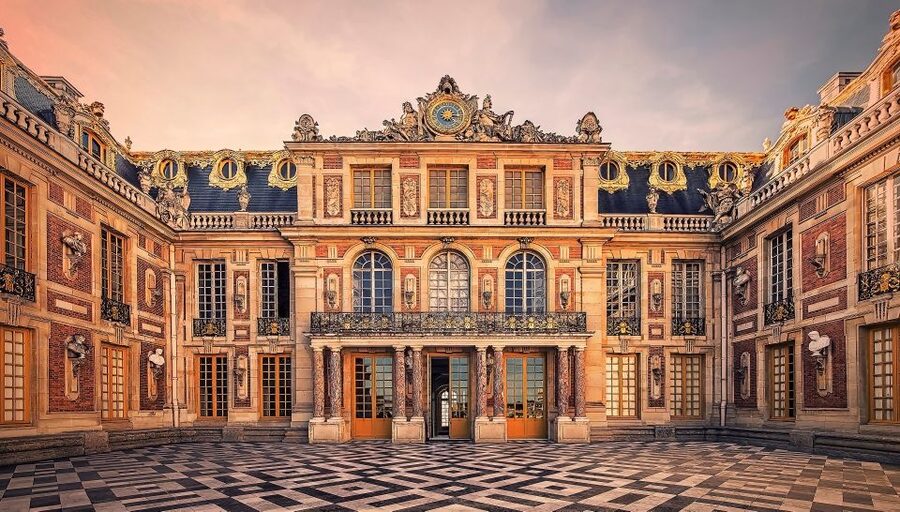 Paris: Giverny & Versailles Small Group or Private Tour - Entering Versailles after the countryside