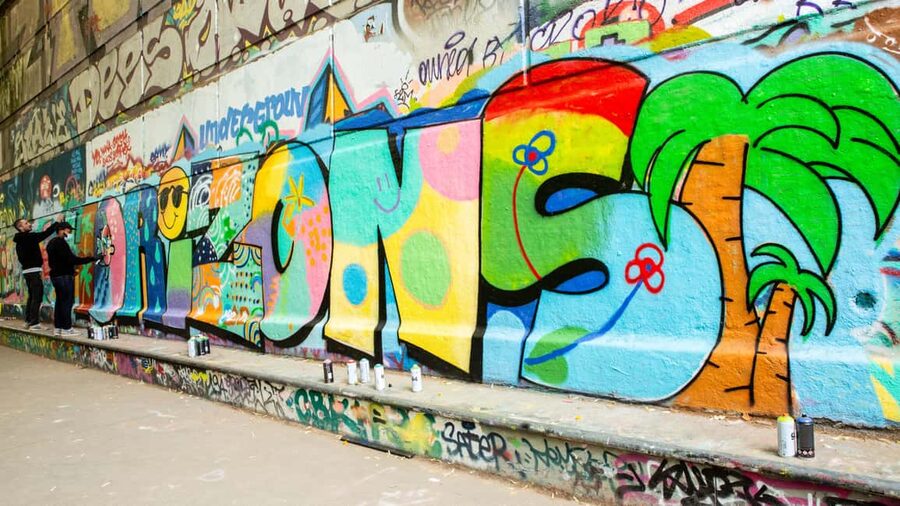 Paris: Graffiti and Street Art Workshop - From spray can basics to a Paris wall