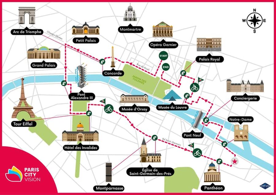 Paris Guided Bike Tour - The Latin Quarter and Fontaine Saint-Michel