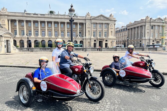 Paris Highlights: Private Sidecar Tour - Starting at Bir-Hakeim