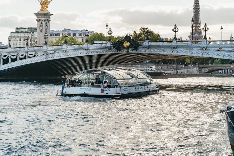 Paris: Hop-On Hop-Off Seine Cruise Pass with 9 Stops - Batobus highlights at a glance