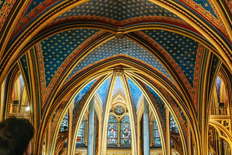 Paris: Ile de la Cité Walking Tour with Sainte-Chapelle - Inside Sainte-Chapelle’s royal chapel
