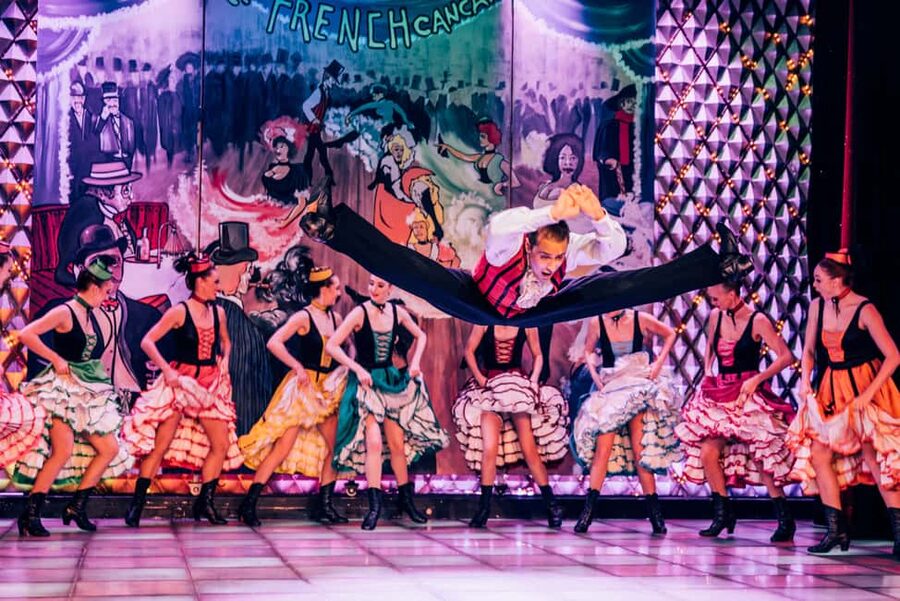 Paris: La Nouvelle Eve Cabaret Show with Champagne - From Champagne to the opening number