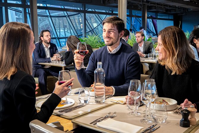 Paris Late Lunch at Eiffel Tower's Madame Brasserie Restaurant - Choosing between the three- and four-course menus