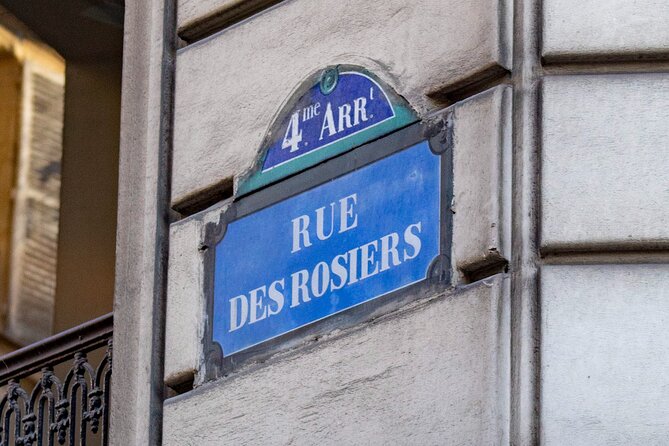 Paris Le Marais Walking Tour: An Incredible History - Small Group - Rue des Rosiers and the Jewish quarter