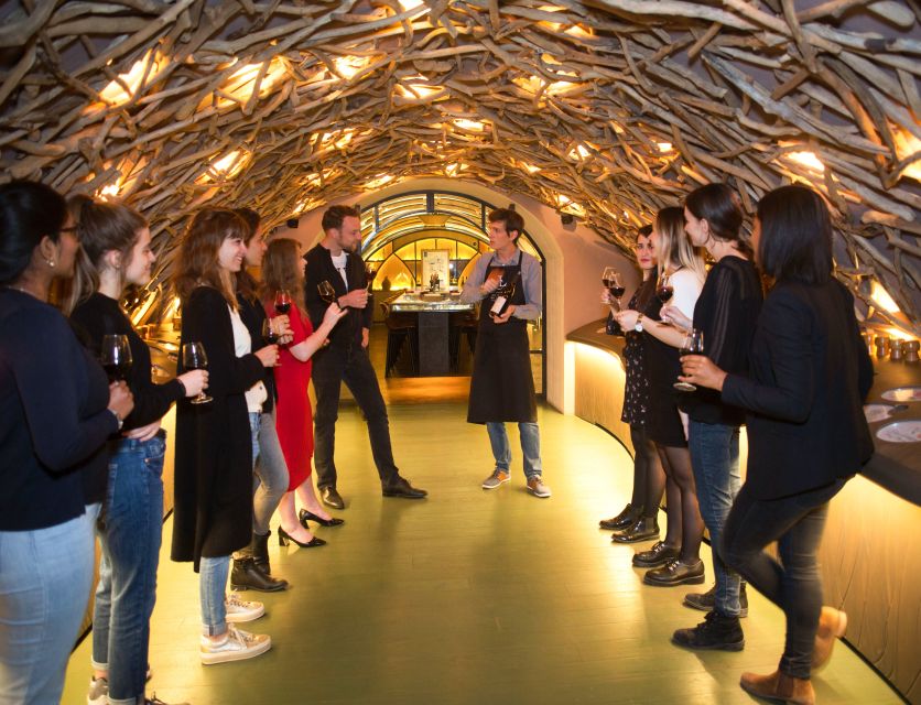 Paris: Les Caves du Louvre Guided Tour with Wine Tastings - The five senses turn wine into a game