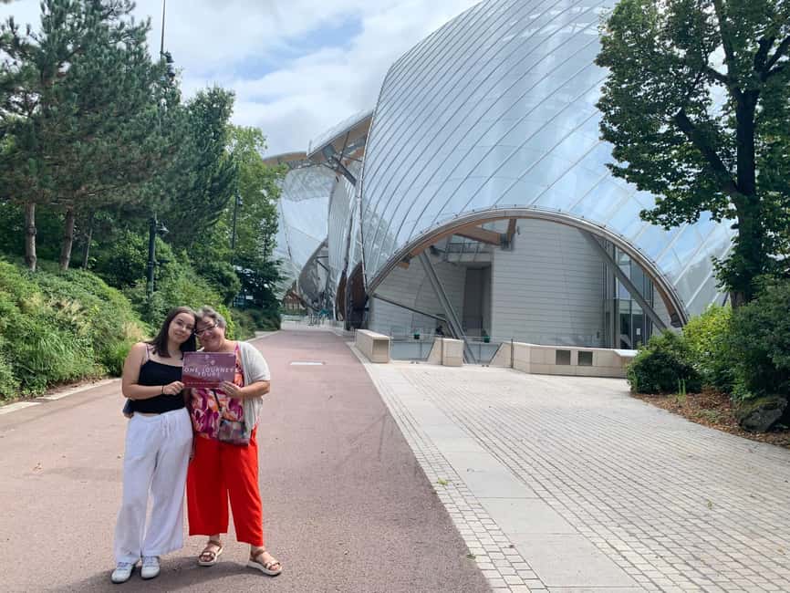 Paris: Louis Vuitton Foundation Exterior Tour with Entry - Who should book this experience