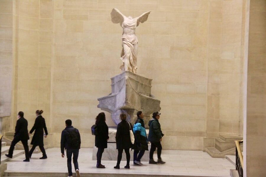 Paris: Louvre Museum Highlights and Mona Lisa Tour - Winged Victory of Samothrace on the Grand Staircase