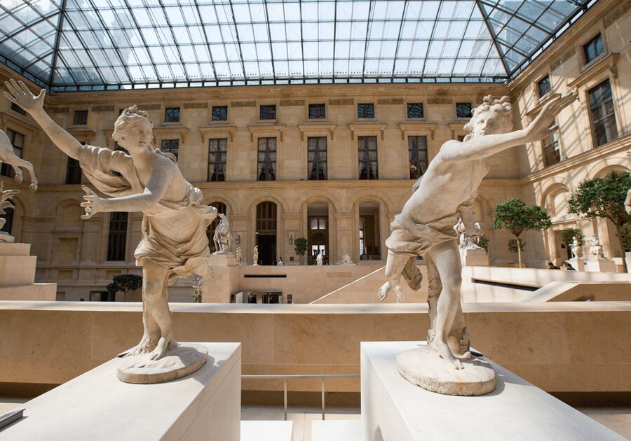 Paris: Louvre Museum Ticket & Exclusive Immersive AudioGuide - Entering through the Pyramid