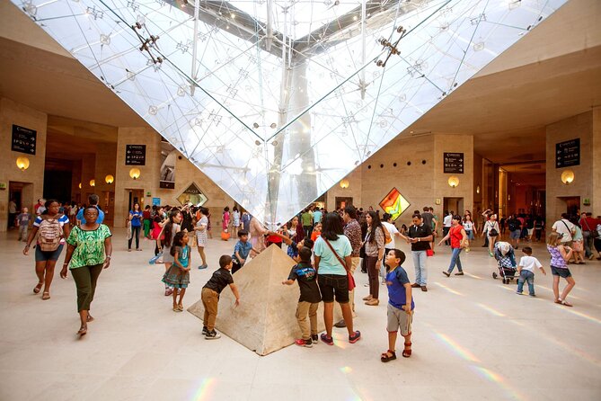 Paris: Louvre Museum Tour Mona Lisa & Iconic Masterpieces - Entering the Louvre through the pyramid