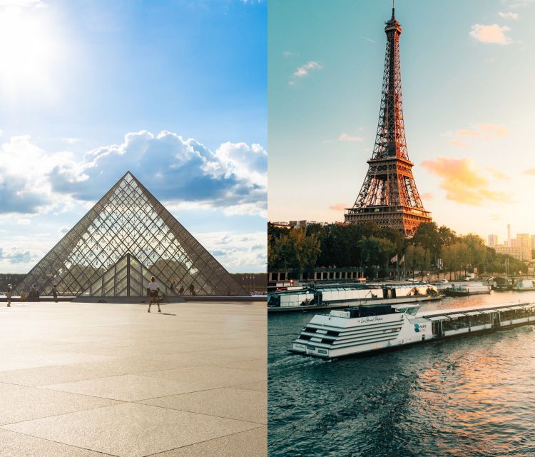 Paris: Louvre Reserved Ticket and River Cruise Combo - Getting to the Louvre at your timed entry