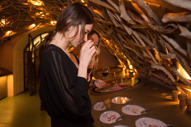 Paris - Make Your Own Bottle of Wine in a Royal Wine Cellar - Tasting grape varieties before you blend